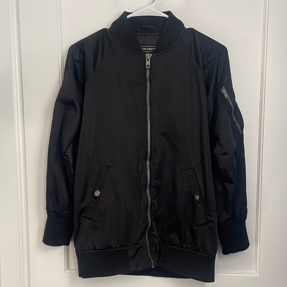 Members Only Classic Black Bomber Jacket